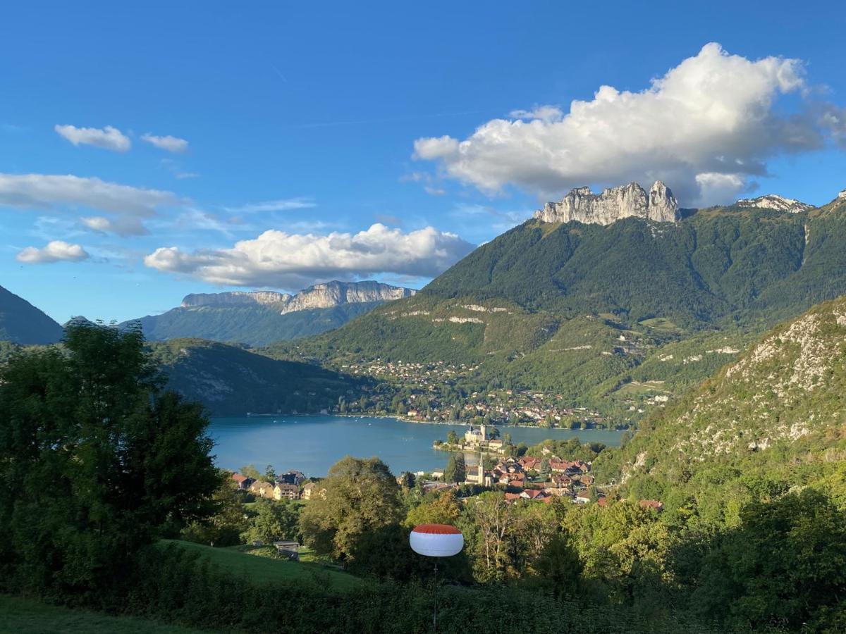 Duplex A 120 M Du Lac D'Annecy Дюeн Екстериор снимка